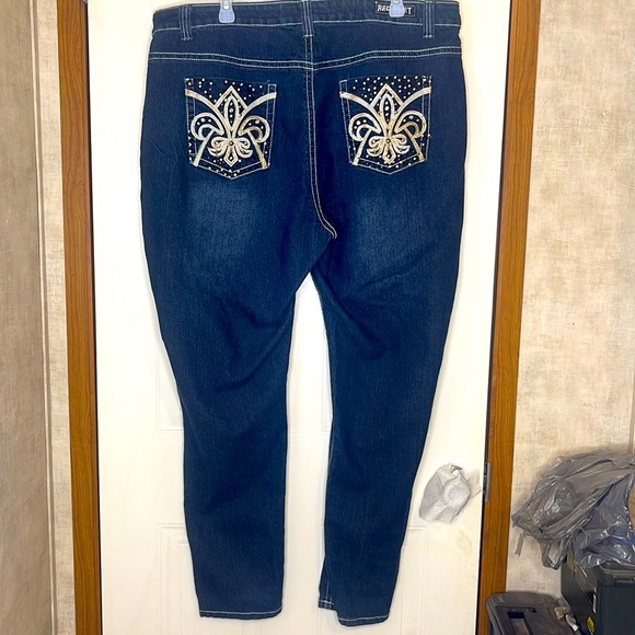 Red Rivet Women’s Straight Leg Jeans Size 22 - Picture 4 of 7